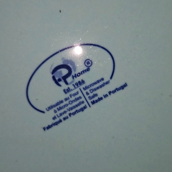 Delmar Knob Rim Dinner Plate Made in Portugal - Picture 5 of 6